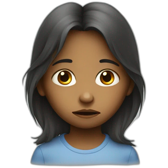 sad children emoji