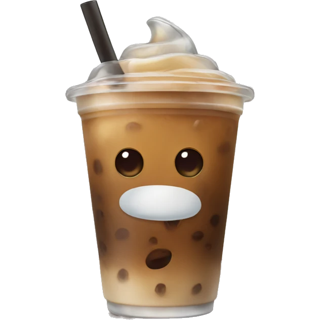 iced coffee emoji