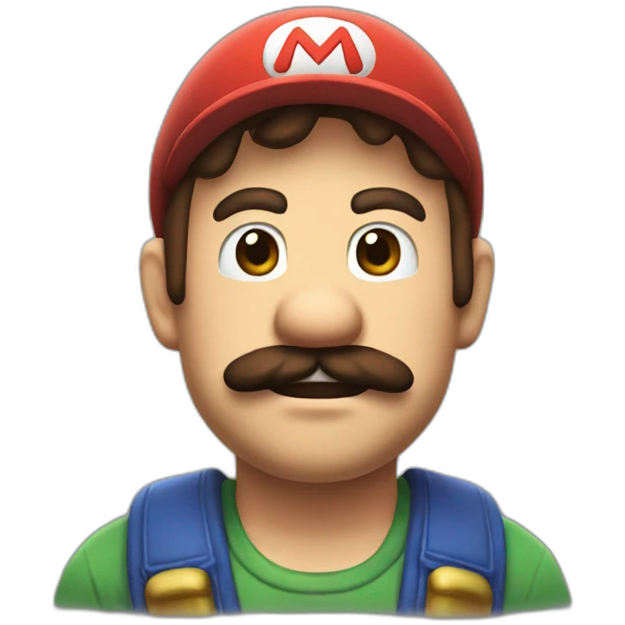 Mario🤣 emoji