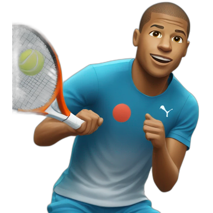Mbappe tennis emoji