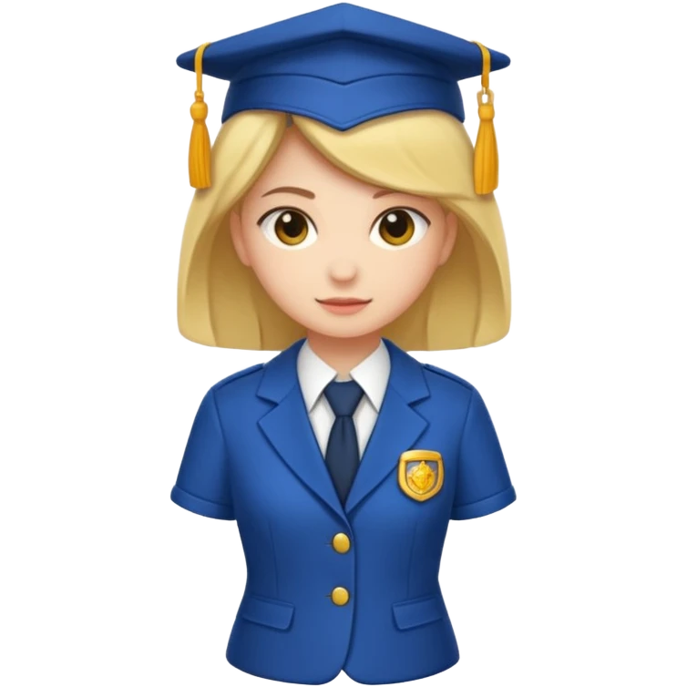 academia uniform female emoji
