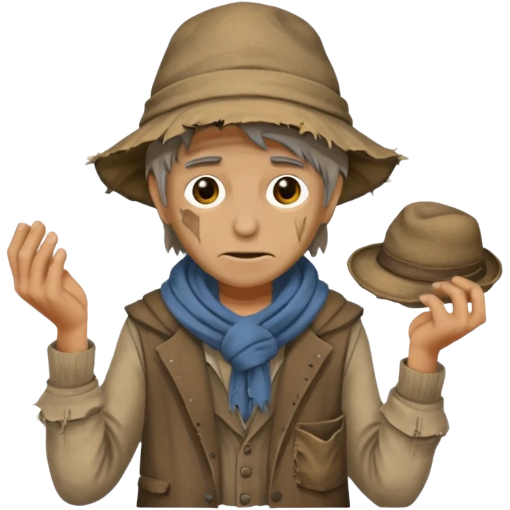 beggar emoji