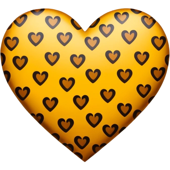 cuore leopardato  emoji