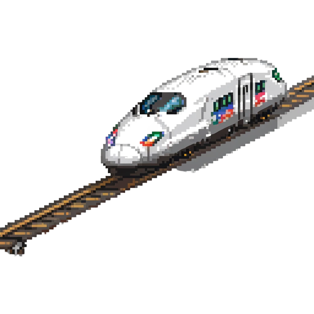 high speed bullet train emoji