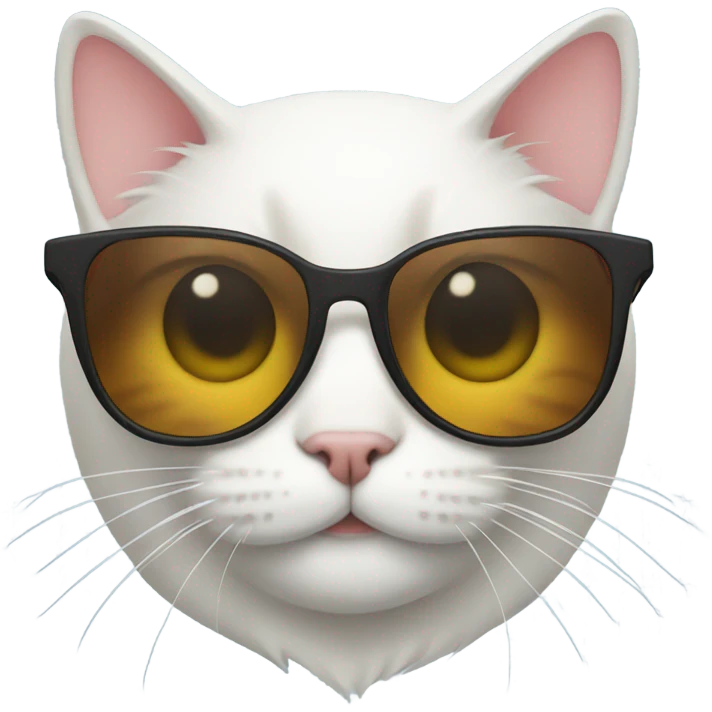 Cat with shades emoji