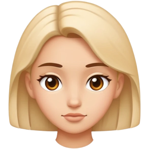 Girl turned backwards emoji