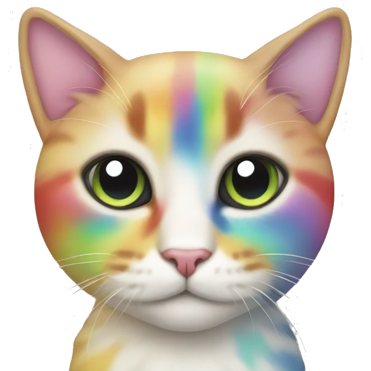 rainbow cat emoji
