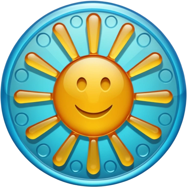 circular web without spider emoji
