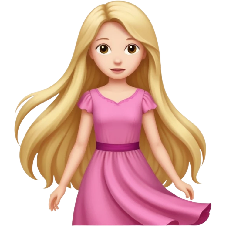 Girly girl emoji