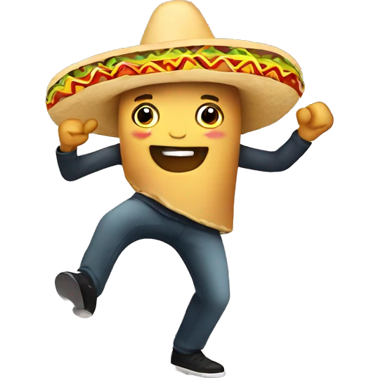 tacos dancing emoji