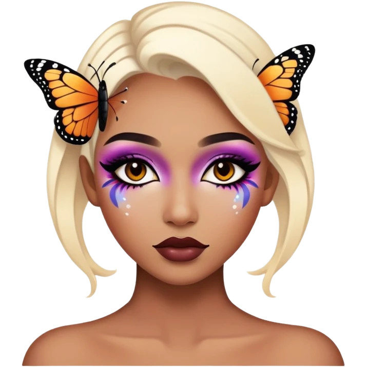 Behavior butterfly ￼ emoji