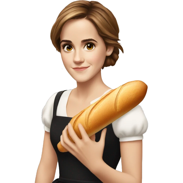 Emma Watson avec une baguette magique  emoji