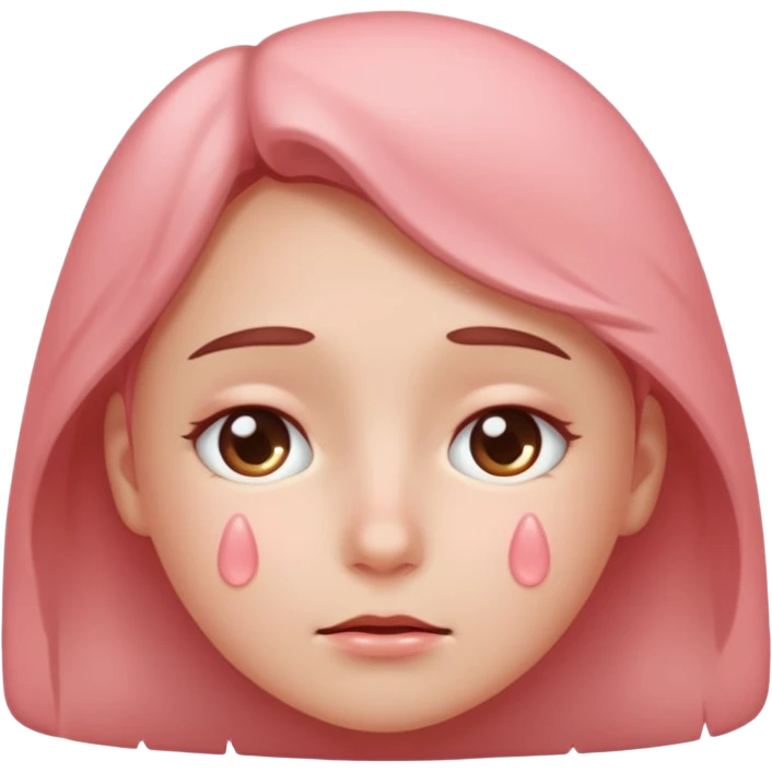 Qui est émue avec des joue emoji