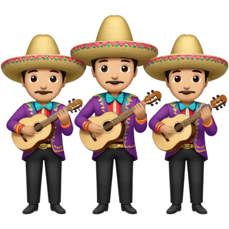 Mariachis emoji