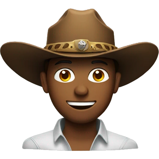 elon with cowboy hat emoji