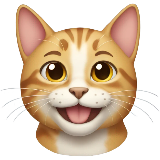 cat smiling emoji