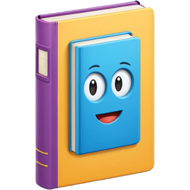 a book with A2-B1 on its cover emoji