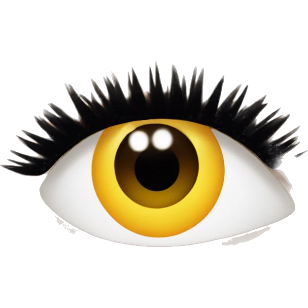Fake lashes emoji