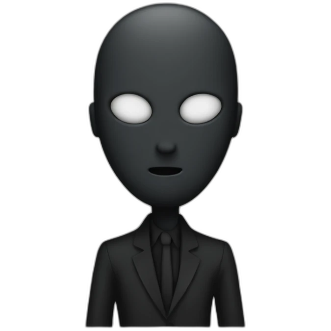 slender man emoji