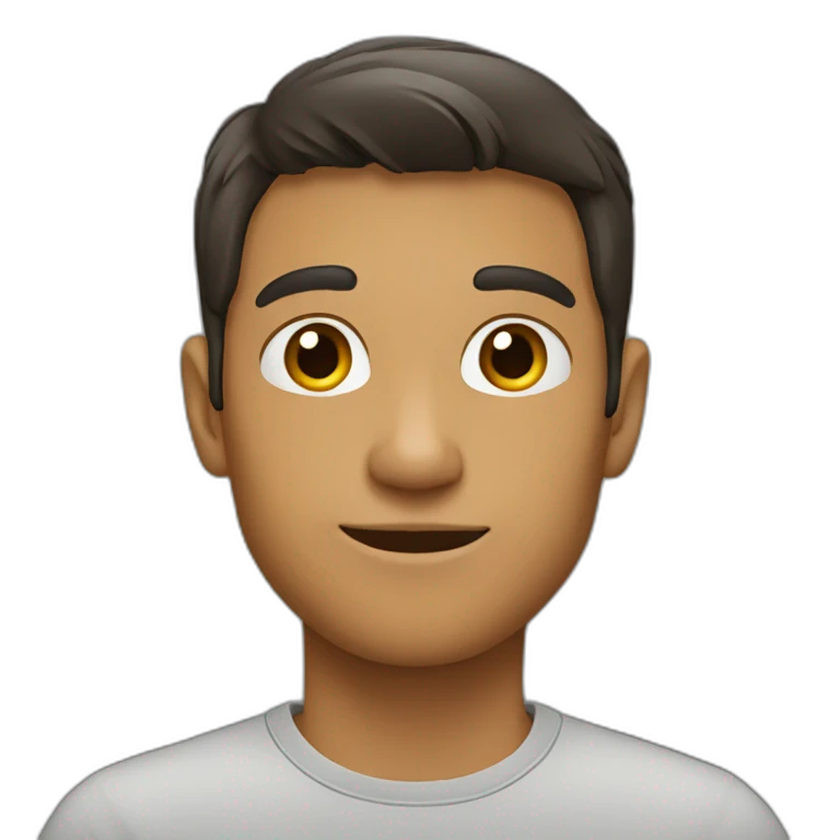 hombre  joven emoji