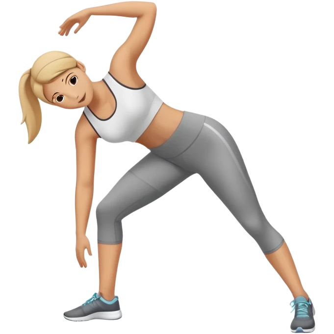 stretching after gym emoji