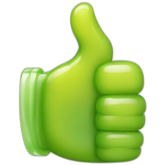 jello thumbs up emoji