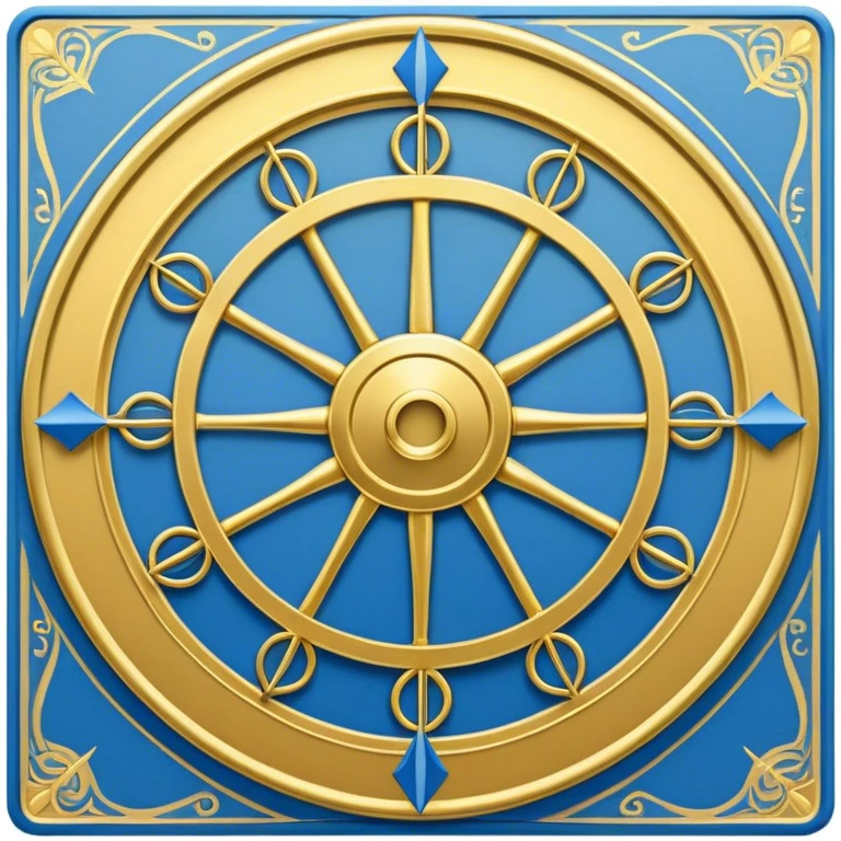 Wheel Tarot Card emoji