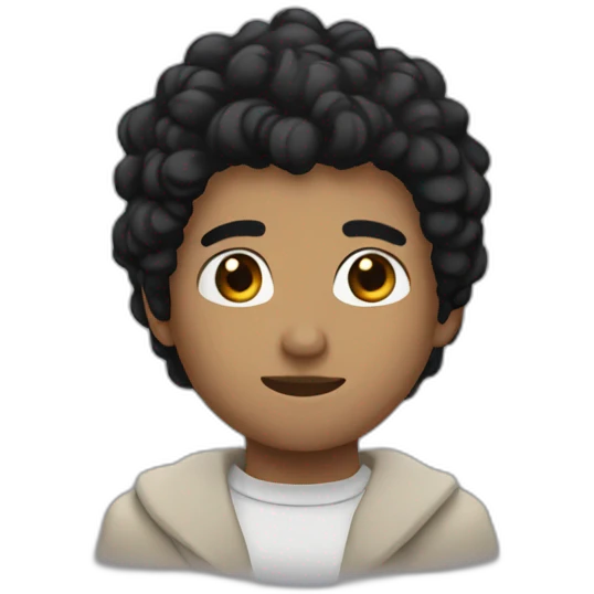 zeldris with black hair emoji