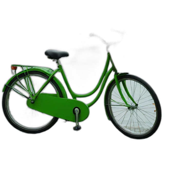 green bike in copenhagen emoji