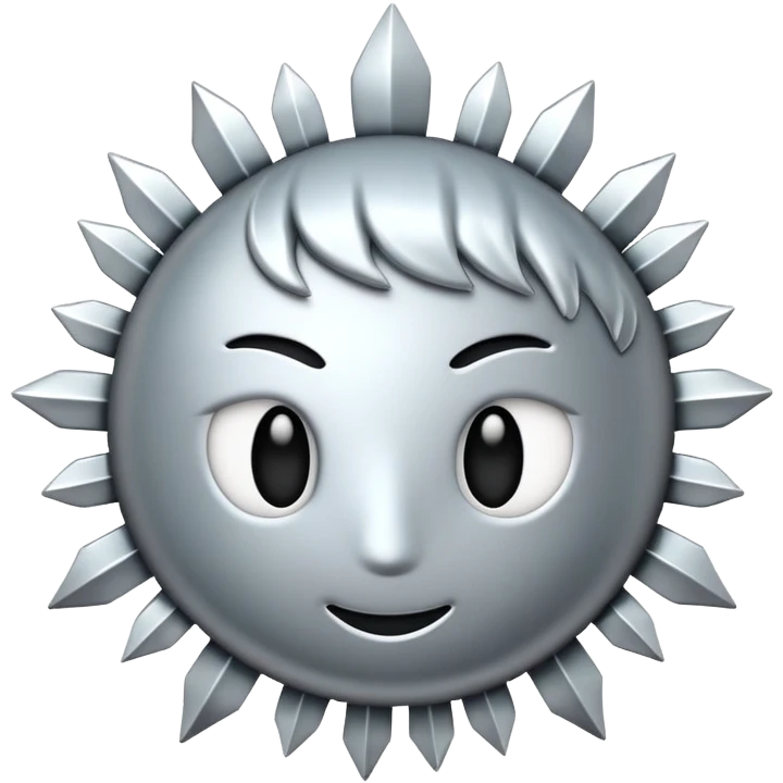 Corona de púas  emoji