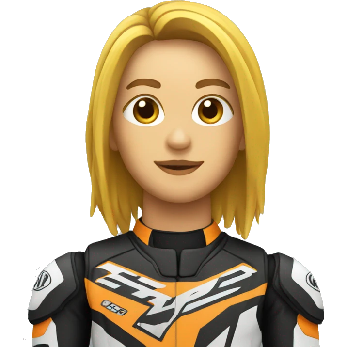 Moto cross emoji