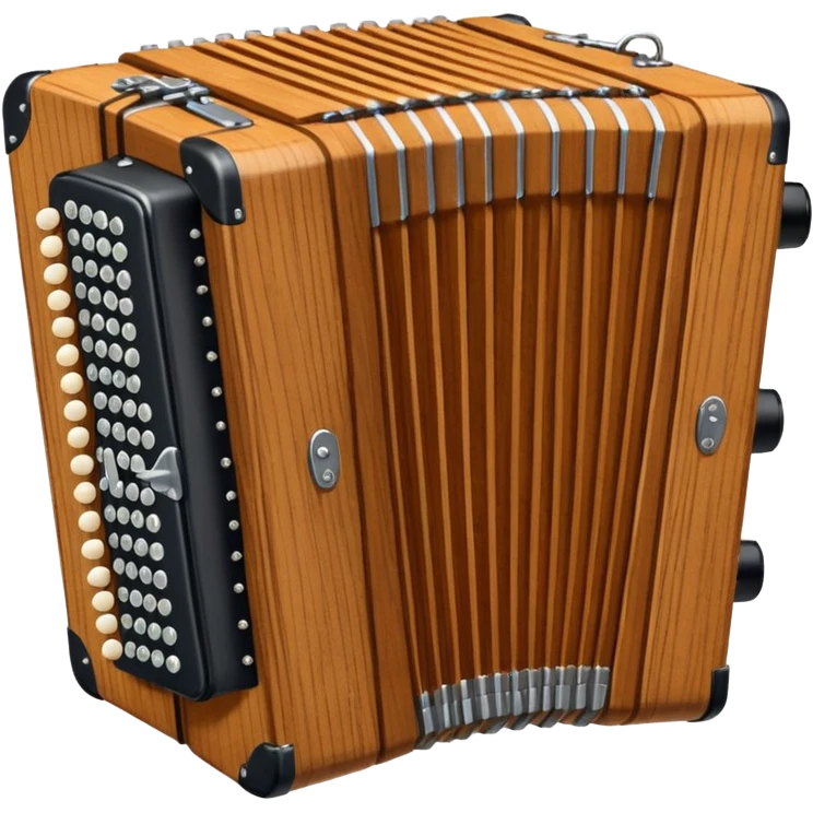 an anglo-concertina, detailed, cheerful, perfect for chat emoji emoji