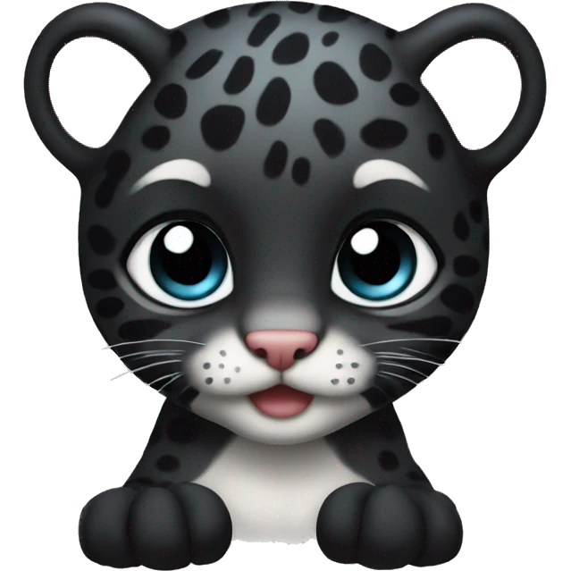Baby panther emoji