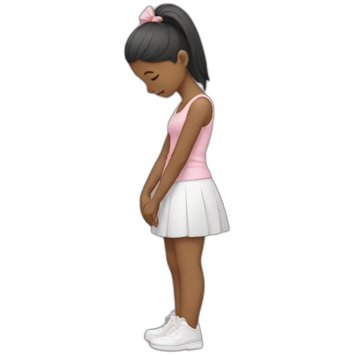 bowing girl emoji