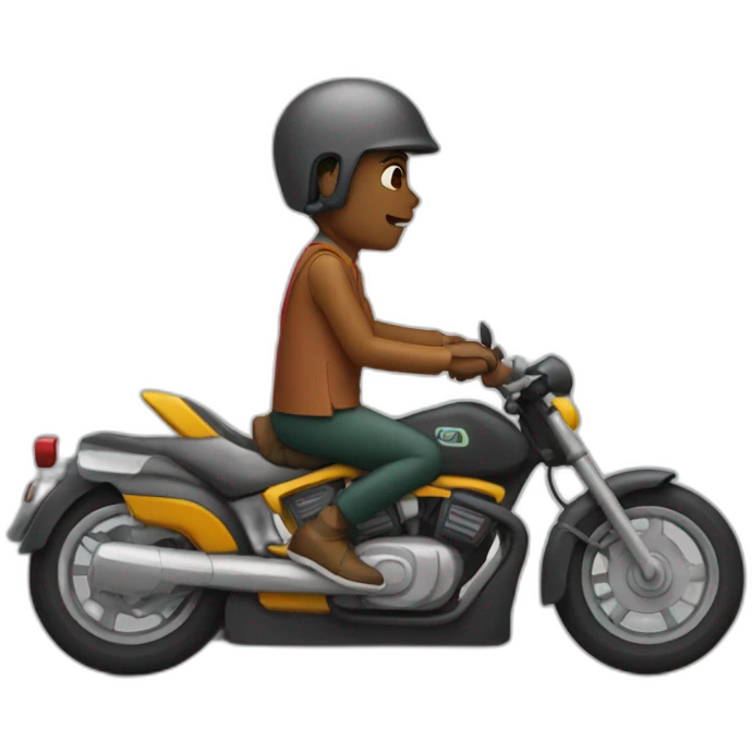 Pogacar riding a bike emoji