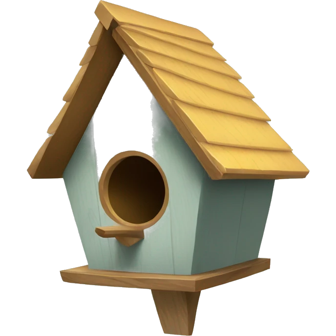  bird house emoji