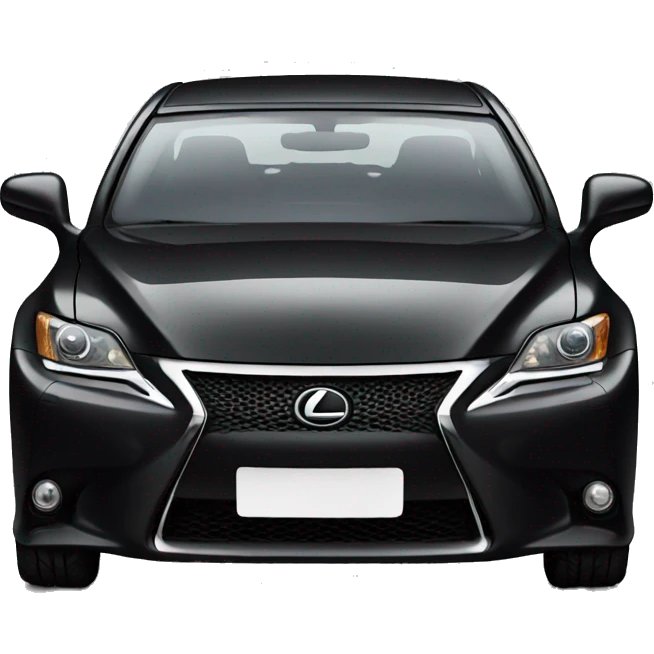 Black lexus  emoji