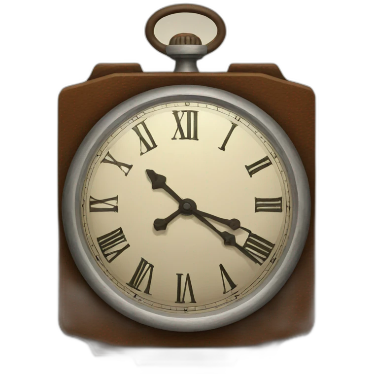 Horloge emoji