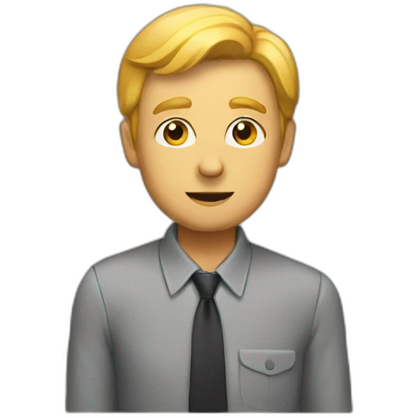 sneaky man emoji