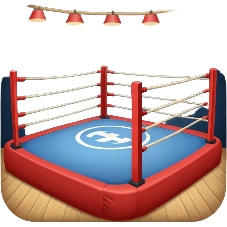 wrestling ring emoji