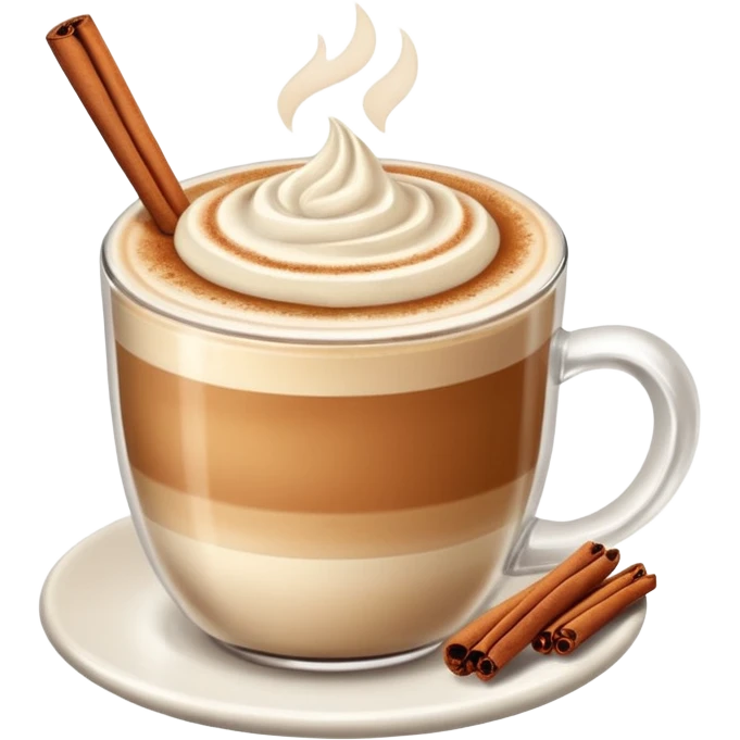 Fall latte emoji