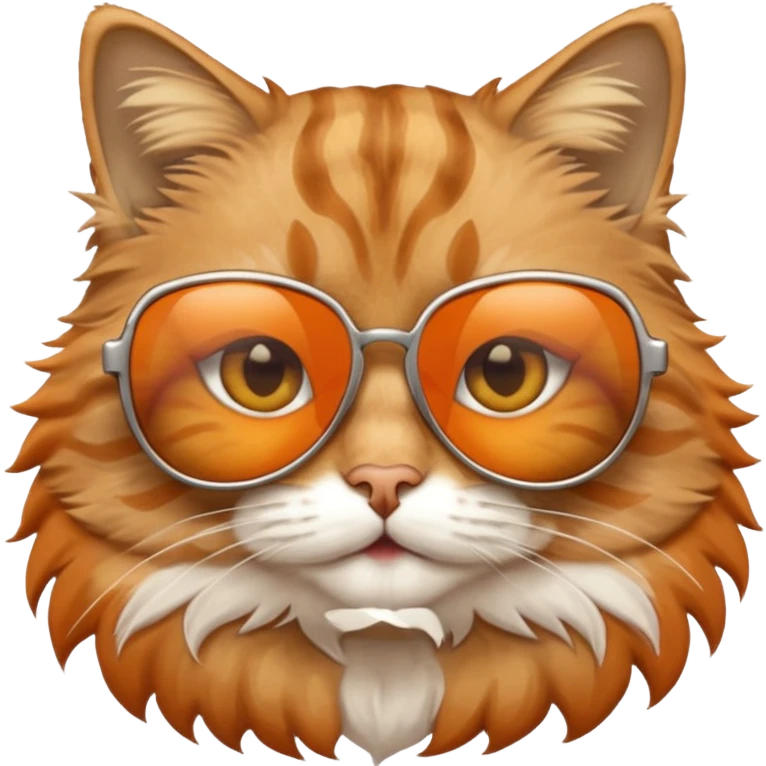 Cat wearing sunglasses emoji