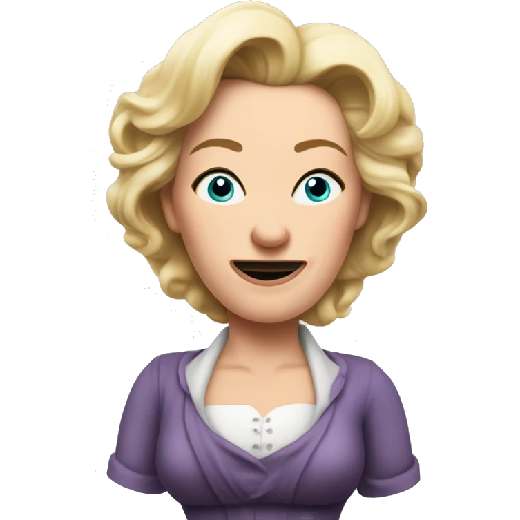 Ursula von der Leyenl very photorealistic shrugs emoji