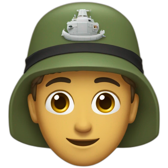 Marine le peine en arabe emoji