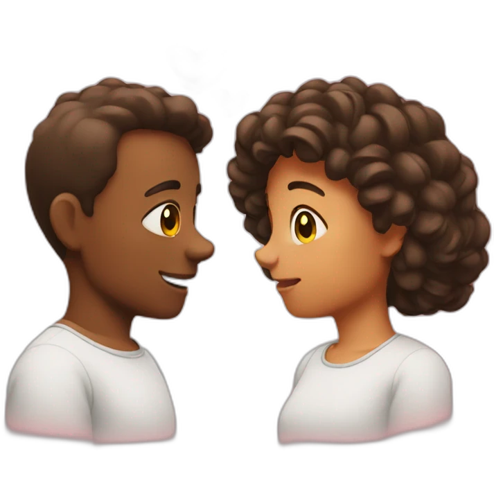 A love emoji