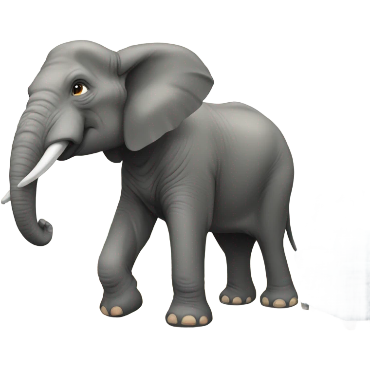 Elephant in a room emoji