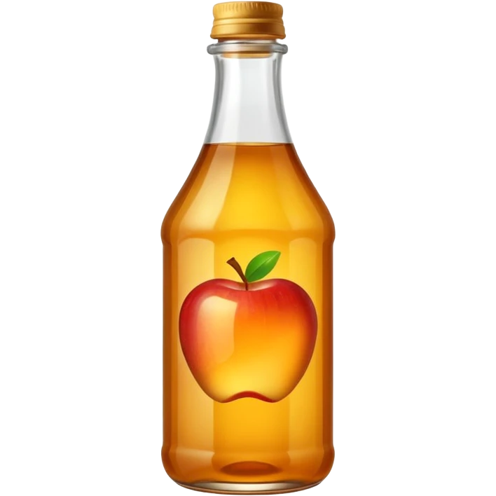 jus de pommes en bouteille emoji