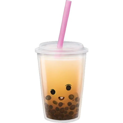 Bubble, Tea emoji
