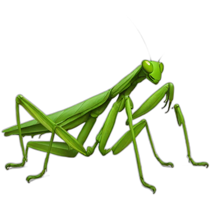 Ninja Praying Mantis emoji