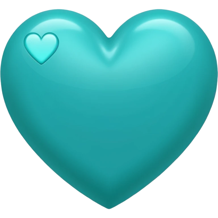 Teal heart with Alana wording emoji